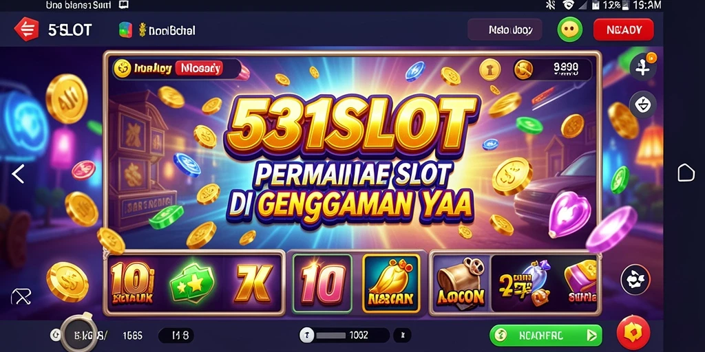 Tampilan menarik dari gameplay Slot 531SLOT yang mendebarkan.