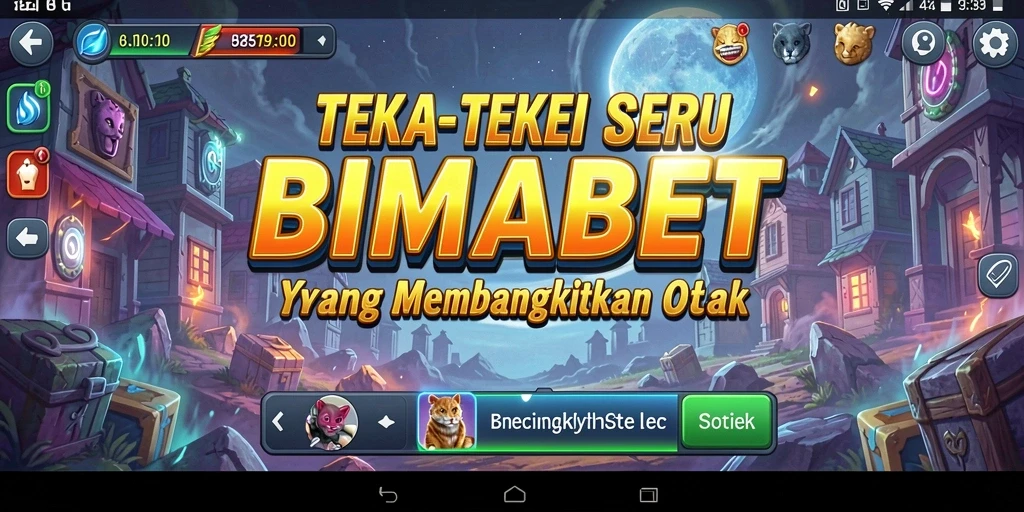 Screenshot gameplay BIMABET yang memikat dengan berbagai teka-teki.