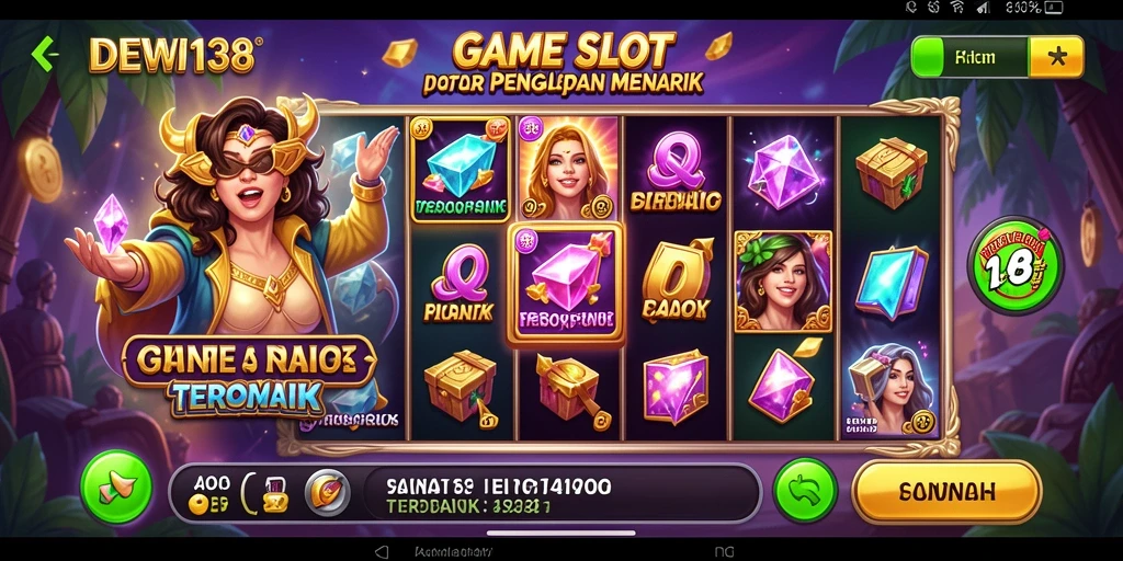 Tampilan gameplay DEWI138 yang memukau dan interaktif.