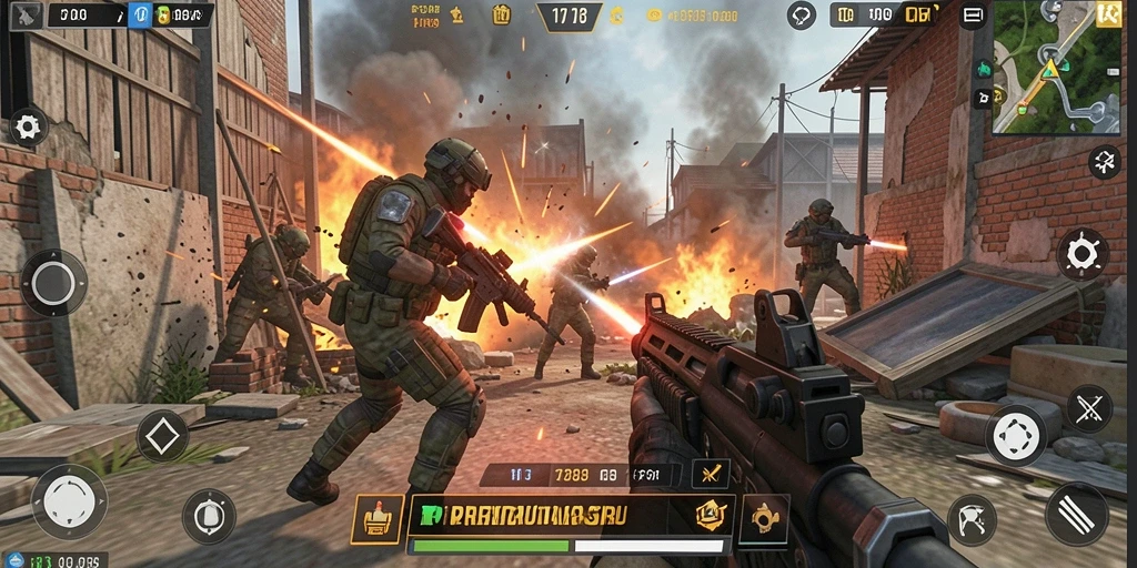Gameplay F08 menampilkan pertempuran seru dengan grafis menakjubkan.