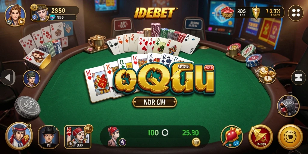 Gameplay QiuQiu yang seru dan interaktif di IDEBET.