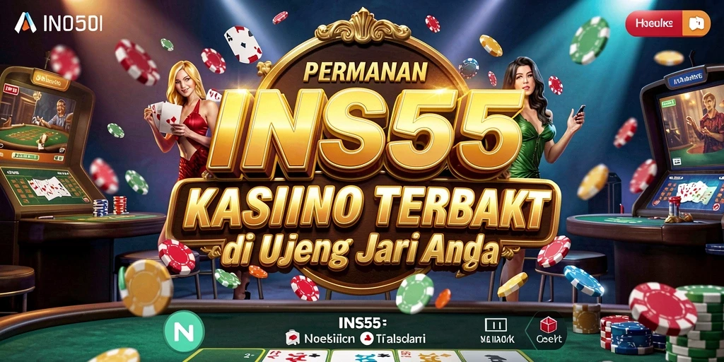 Tampilan gameplay INS55 yang menakjubkan dengan berbagai permainan Kasino.