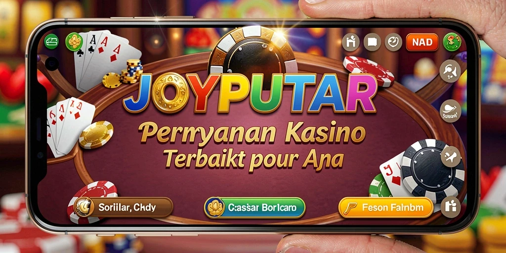 Tampilan menarik dari gameplay kasino di JOYPUTAR.