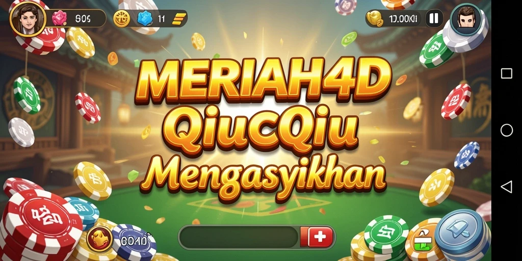 Gameplay seru MERIAH4D dengan kartu QiuQiu yang menegangkan.