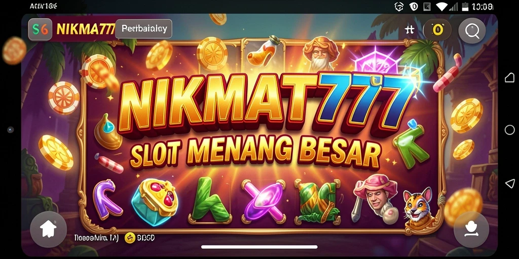 Gameplay Slot yang mendebarkan dan penuh warna di NIKMAT777.
