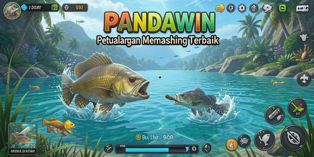 Tangkapan ikan yang mengesankan di dunia <strong>PANDAWIN</strong>.