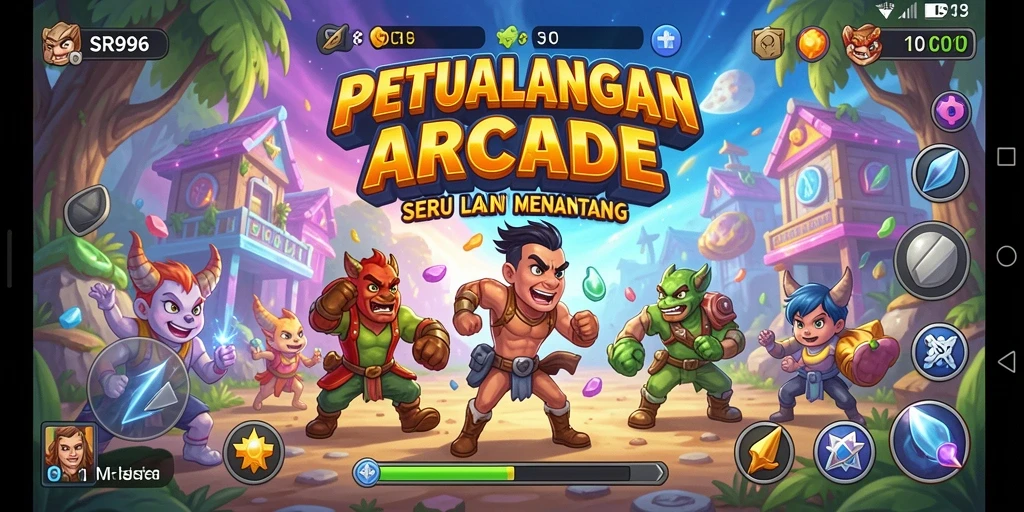 Tampilan gameplay seru SR996 yang memikat dan penuh warna.
