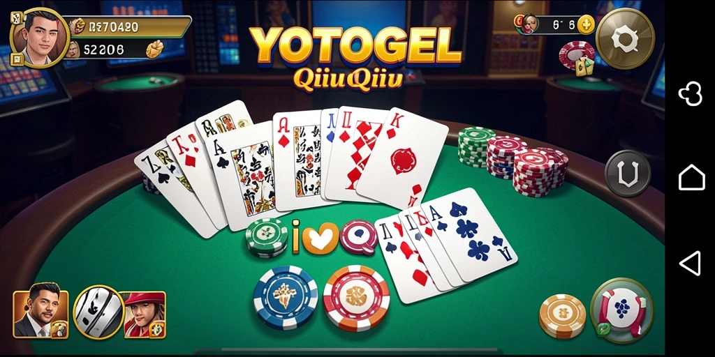 Tampilan gameplay QiuQiu yang seru dan menarik dari YOTOGEL.